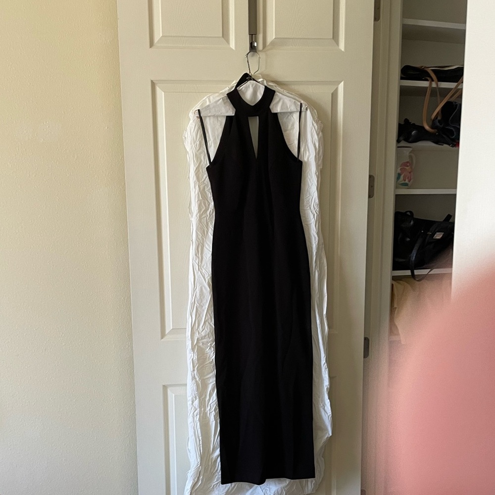 Long black dress